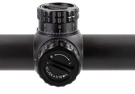 Aim Sports  Alpha 6  Black Anodized 2.5-15x 50mm 30mm Tube MR1-MRAD Reticle