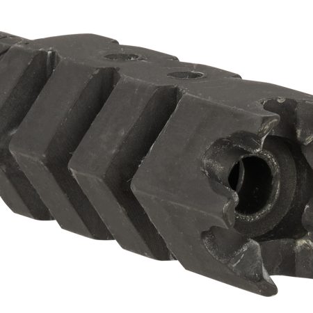 ATI Outdoors A5102251 Shark Muzzle Brake  Black Oxide Steel with 1/2"-28 tpi Threads for .223 Cal/5.56 AR-15