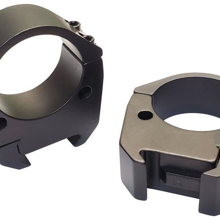 Talley TMS35L Modern Sporting  Black Anodized Aluminum 35mm Tube Low Picatinny Rail 0 MOA