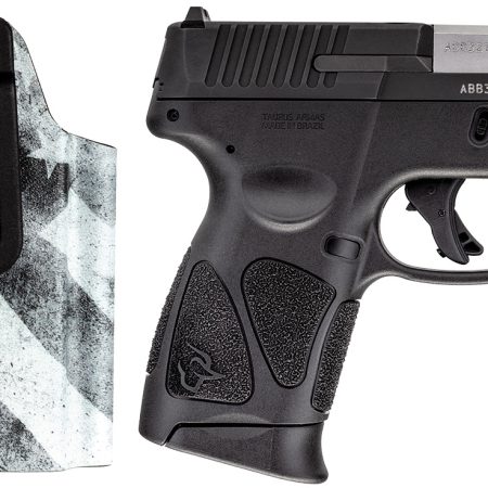 Taurus 1-G3C931-CK7 G3C  Compact Frame 9mm Luger 12+1 3.26" Matte Stainless Steel Barrel, Matte Black Tenifer Serrated Steel Slide, Black Polymer Frame w/Picatinny Rail, Black Polymer Grip, Right Hand