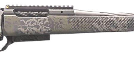 Seekins Precision 0011710155 Havak Element Full Size 308 Win 5+1 21" Stainless Fluted/Threaded Barrel, 20 MOA Rail w/Bubble Level Stainless Steel Receiver, Mountain Shadow Camo Fixed Synthetic Stock