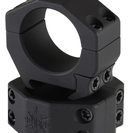 Seekins Precision 0010620018 Scope Rings  Matte Black 30mm AR High