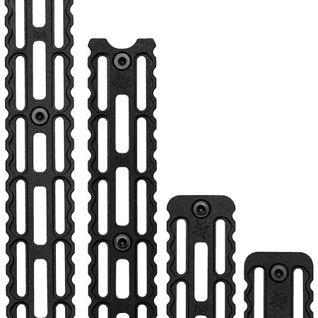 Seekins Precision 0010560095 ARCA Rail 2 Slot M-LOK 4.5"  Black Anodized