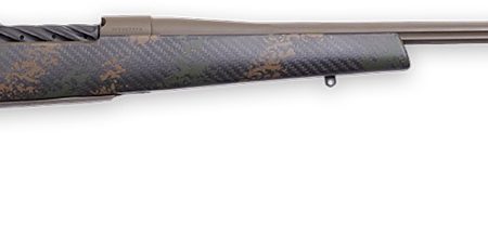 Weatherby MBC20N338WR0B Mark V Backcountry 2.0 338 WBY RPM 4+1 18" Barrel, Patriot Brown Cerakote Metal Finish, Brown Sponge Pattern Black Peak 44 Blacktooth Stock, Muzzle Brake, TriggerTech Trigger