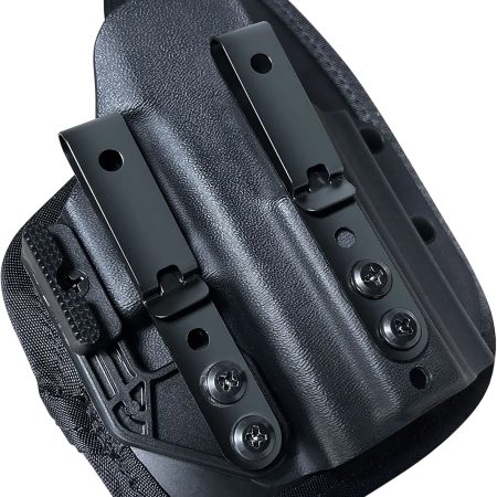 ADAPTIVE TACTICAL HT01001L OMNICARRY HOFTAC  IWB Black Polymer Belt Clip Fits Ruger/Canik/Glock Models Left Hand