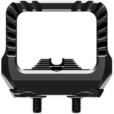 Radian Weapons G1502 Guardian Optic Guard w/Stealth Sights Black Anodized Hardcoat Aluminum EPS Mount Compatible w/Glock MOS Handgun