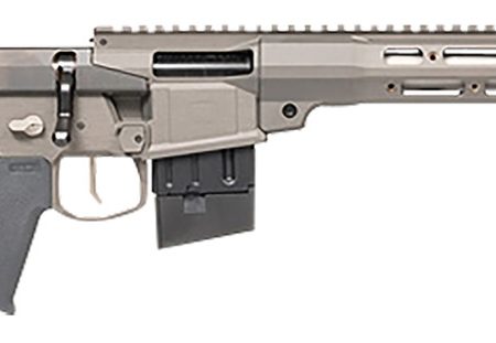 Q LLC MINIFIX55616INGRAY Mini Fix  5.56x45mm NATO 16" Tapered Barrel, Gray, Fully Adjustable Folding Stock, Magpul K Grip, 15" Q-Sert Handgaurd, AR/M4 Style Mag, Cherry Bomb Brake, Ambi Controls