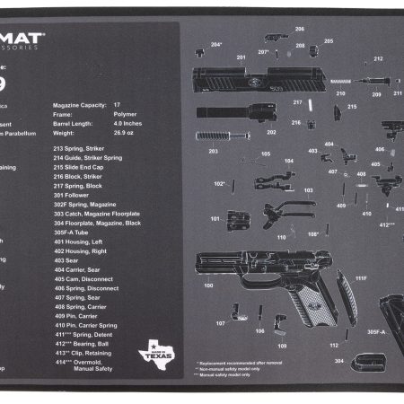 TekMat TEKR17FN509 FN 509 Cleaning Mat Black/Gray Rubber 11"x17" FN 509 Parts Diagram