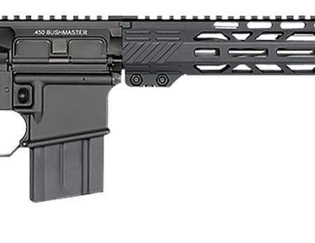Rock River Arms 450B1562V1 LAR-15M All Terrain Hunter 450 Bushmaster 5+1 16" Stainless Barrel, Black Rec, 13" M-LOK Handgaurd, OEM Operator CAR Stock & Muzzle Brake, Hogue Rubber Grip