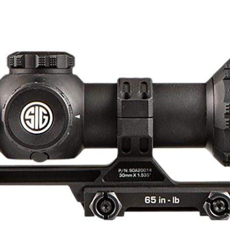 Sig Sauer Electro-Optics SOTM61002 Tango-MSR LPVO Black 1-6x24mm 30mm Tube Illuminated BDC6 Reticle