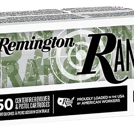 Remington Ammunition R27781 Range  40S&W 180gr Full Metal Jacket 50 Per Box/20 Case