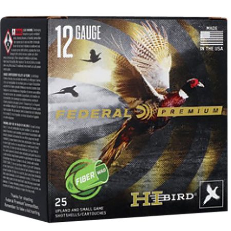 Federal HVF12HW5 Federal Premium Hi-Bird 12Gauge 2.75" 1 1/4oz 5Shot 25 Per Box/10 Case