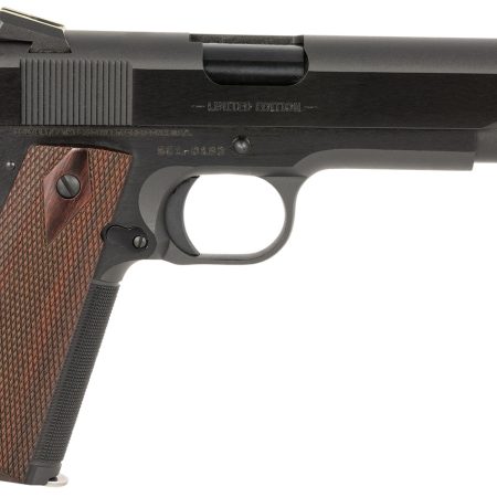 Colt Mfg O1911SE-A1 Government Limited Edition 45 ACP 7+1 5" Blued National Match Barrel, Blued Serrated Steel Slide  & Frame w/Beavertail, Double Diamond Checkered Rosewood Grip, Ambidextrous