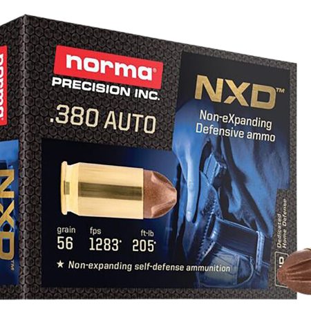 Norma Ammunition 611040020 Self Defense NXD 380ACP 56gr 20 Per Box/10 Case
