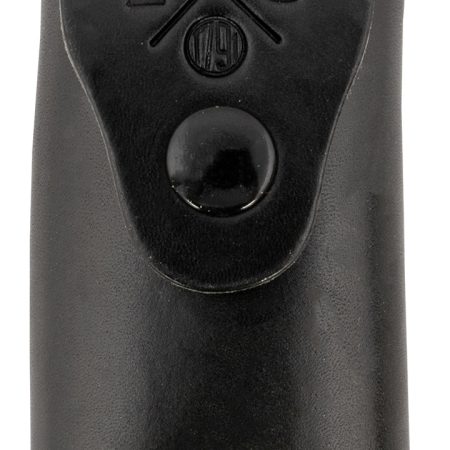 1791 Gunleather HDESSLSBLKA EDC Heavy Duty Easy Slide OWB Black Leather Belt Slide Ambidextrous