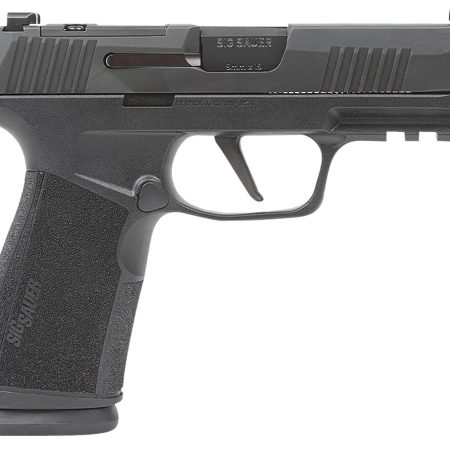 Sig Sauer 365XCA9BXR3 P365-XMACRO  Compact 9mm Luger 17+1 3.70" Black Barrel, Black Nitron Optic Ready/Serrated Slide & Frame w/Picatinny Rail, Black Polymer w/Interchangeable Backstrap Grip