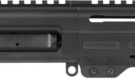 CMMG 57BA8AEAB Dissent MK4 5.7x28mm 6.50", Left Side Charging Handle, Armor Black, Zeroed Linear Comp, 4.60" M-LOK Handguard, Picatinny End Plate, Fits AR-Platform