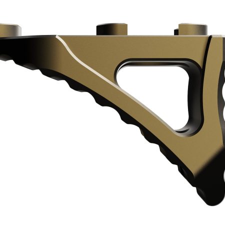 Rise Armament RA030SB Micro Hand Stop  Skeletonized Spartan Bronze Aluminum for M-LOK Handgaurd