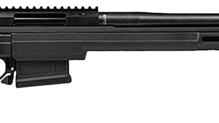 Aero Precision APBR01030002 SOLUS Bravo 6.5 Creedmoor 5+1 22" Threaded Sendero Profile, Black, Fully Adjustable KRG Bravo Chassis, Single Stage Trigger, Scope Mount