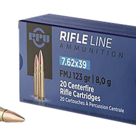 TR&Z PP739S Metric Rifle Rifle Line 7.62x39mm 123 gr Round Nose Soft Point 20 Per Box/ 50 Case