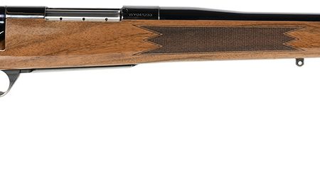 Weatherby MDX01N243NR2O Mark V Deluxe Full Size 243 Win 4+1 22" High Gloss Blued Fluted Barrel, High Gloss Blued Drilled & Tapped Steel Receiver, Gloss AA Walnut Fixed Stock
