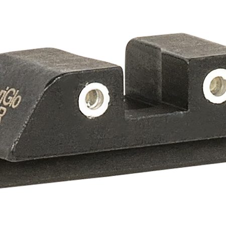 AmeriGlo GL8113R Tritium Rear Sight for Glock  Green Tritium White Outline Rear Sight