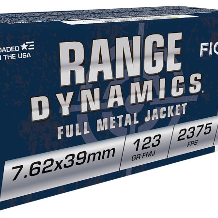 Fiocchi 762X39A Range Dynamics  7.62x39mm 123gr Full Metal Jacket 50 Per Box/10 Case