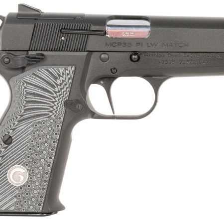 EAA GIRSAN 390430 MCP 35 PI Lightweight Compact Frame 9mm Luger 15+1, 3.88" Stainless Steel Barrel, Matte Black Optic Ready/Serrated Steel Slide, Black Aluminum Frame w/Beavertail, Ambidextrous