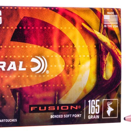 Federal F3006FS2 Fusion  30-06Springfield 165gr Bonded Soft Point 20 Per Box/10 Case