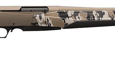 Browning 031072218 BAR MK3 Stalker 308 Win 4+1 22" Smoked Bronze Cerakote Fluted Barrel & Receiver, Ovix Camo w/Fixed Overmolded Grip Paneled Stock