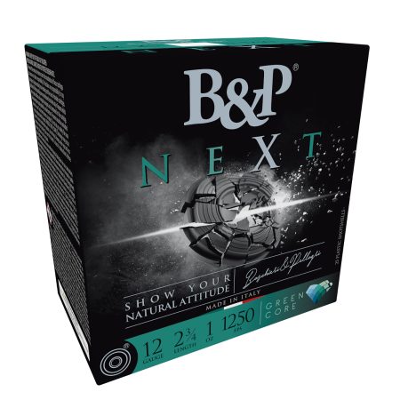 B&P Ammunition 12B1NX8 Next  12Gauge 2.75" 1oz 8Shot 25 Per Box/10 Case