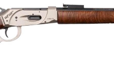 Gforce Arms GFLVRNKLS Saddlehorn  410 Gauge 2.5" 9+1 20" Nickel Barrel/Rec, Turkish Walnut Stock, Adj. Fiber Optic Sights