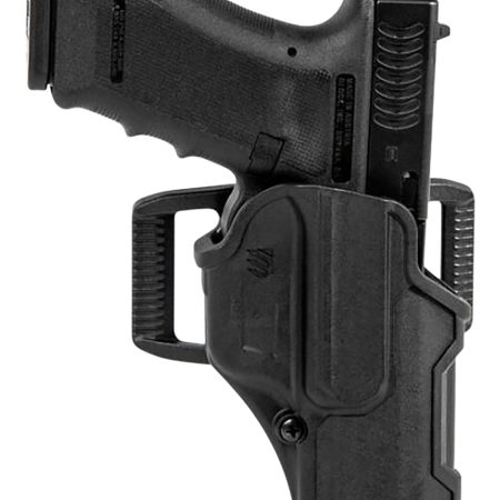 Blackhawk 410704BKR T-Series L2C OWB Black Polymer Belt Loop Fits Beretta M9/92FS/92X/92A1/M9A1/M9A3/M9A4 Right Hand