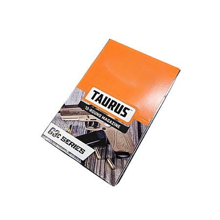 Taurus 389000903 G3C Magazine Pop Display 12rd 9mmLuger Black Steel/12 Pack