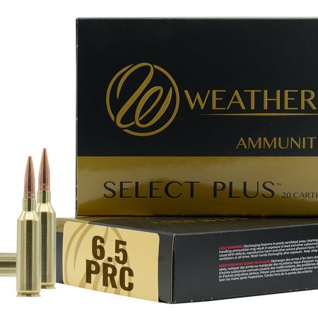 Weatherby R65PRC156EH Select Plus  6.5PRC 156gr Berger Elite Hunter 20 Per Box/10 Case