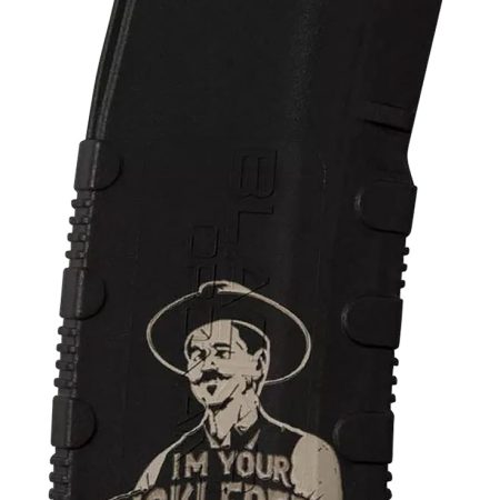 Black Rain Ordnance MAG30HUCKLEBERRY Magazine  30rd 223 Rem/5.56 NATO Huckleberry Engraving Fits AR-15 Platform