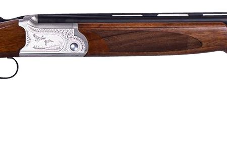 ATI GKOF28SV Cavalry SX 28 Gauge 3" 2rd 26" Blued O/U Barrel, Silver Engraved Rec, Oiled Turkish Walnut Stock, 5 Chokes