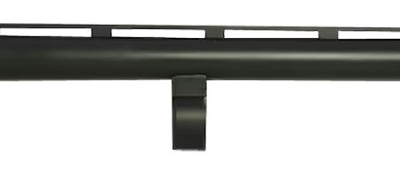 Carlson's Choke Tubes 87001 Replacement Barrel  12 Gauge 24" Vent Rib, Matte Blued Stainless Steel, Fiber Optic Sight, Fits Remington 870