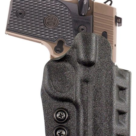 DeSantis Gunhide D94KA1RZ0 Cazzuto  OWB Black Kydex Paddle Fits S&W M&P 9 Shield EZ Right Hand