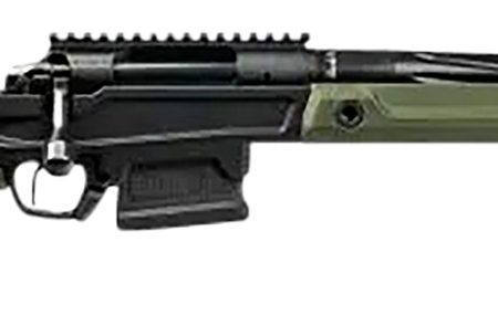 Stag Arms SABR01030001 Pursuit  308 Win 5+1 18" Threaded/Fluted Sporter, Black Cerakote Barrel/Rec, OD Green OEM Hybrid Hunter Stock, TriggerTech Trigger, 20 MOA Scope Mount