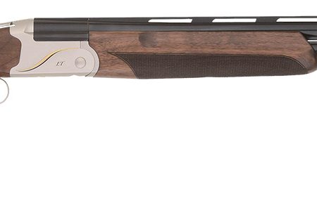 TriStar 33140 Trinity II LT Full Size 12 Gauge Break Open 3" 2rd 28" Black Over/Under Vent Rib Barrel, Engraved Silver Aluminum Receiver, Fixed Turkish Walnut Stock, Right Hand