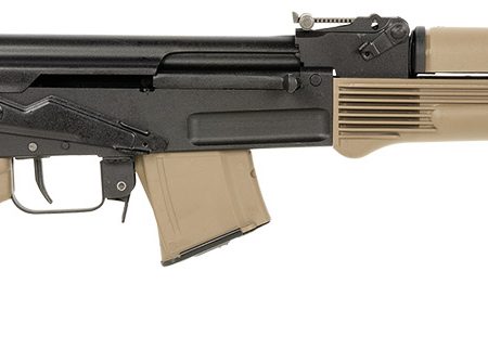 Arsenal SAM7R-62FDEM SAM7R  7.62x39mm 10+1 16.25" Black Chrome Lined Steel Barrel, Black Steel Receiver, Fixed Flat Dark Earth Synthetic Stock & Polymer Grip