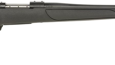 Weatherby VTX243NR2T Vanguard Obsidian Full Size 243 Win 5+1 22"  Blued #2 Contour Threaded Barrel, Blued Drilled & Tapped Steel Receiver, Black Monte Carlo Synthetic Stock