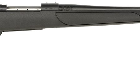 Weatherby VTX257WR4T Vanguard Obsidian 257 Wthby Mag 3+1 24" Blued #2 Contour Threaded Barrel, Blued Drilled & Tapped Steel Receiver, Black Monte Carlo Synthetic Stock