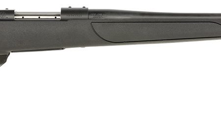Weatherby VTX7M8RR2T Vanguard Obsidian Full Size 7mm-08 Rem Mag 5+1 22" Blued #2 Contour Threaded Barrel, Blued Drilled & Tapped Steel Receiver, Black Monte Carlo Synthetic Stock