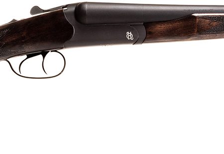 Heritage Mfg BL1218BK Badlander  Full Size 12 Gauge Break Open 2rd 18.50" Black Chrome Side By Side Barrel & Receiver, Fixed Turkish Walnut Stock