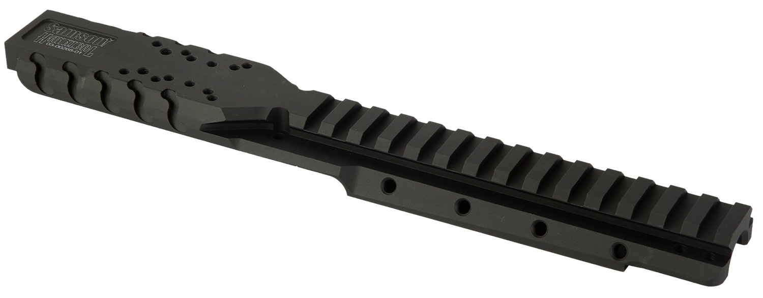 Samson 030026801 Hannibal Rail for Ruger Mini-14 (2007/Earlier) Black Anodized 0 MOA