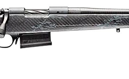 Bergara Rifles B14S752CF B-14 Crest 6.5 Creedmoor 5+1 20" Sniper Gray Cerakote #5 Contour Threaded Barrel, Sniper Gray Cerakote Steel Receiver, Black & Gray Sponge Fixed Carbon Fiber Stock