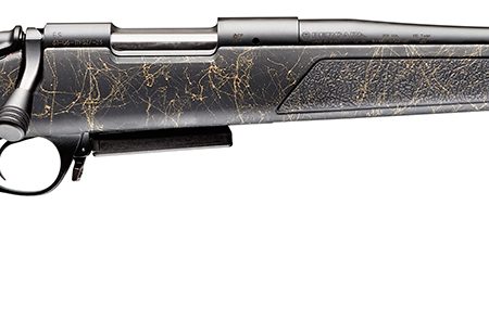Bergara Rifles B14S903 B-14 Stoke 243 Win 4+1, 20" Graphite Black Cerakote #4.5 Contour Threaded Barrel, Graphite Black Cerakote Steel Receiver, Black Webbed Tan Fixed w/SoftTouch Synthetic Stock