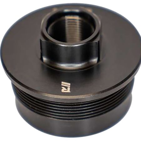 Rugged Suppressors DTM001 Universal Direct Thread Mount  5/8"-24 tpi, Black, Fits 1.375"-24 tpi Tube Threads